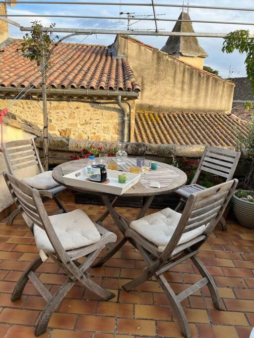 Charming Village House With Roof Top Terrace! Thezan-les-Beziers Εξωτερικό φωτογραφία